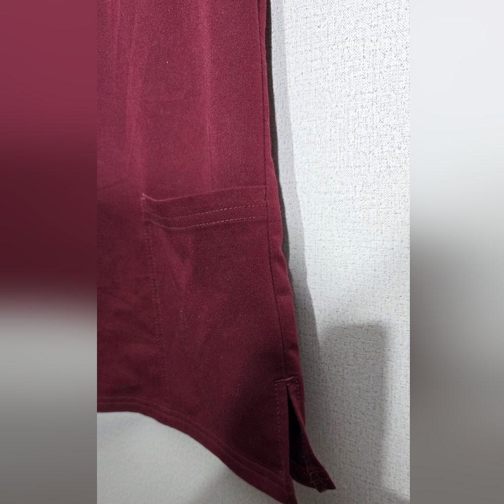 Jaanuu Women's Burgundy Top - Picture 6 of 6